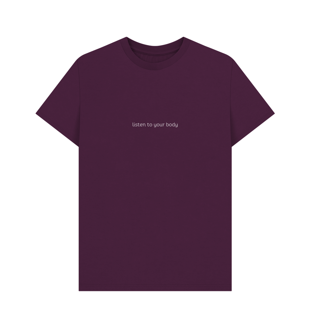 Purple Kindness Tee (White Lettering)