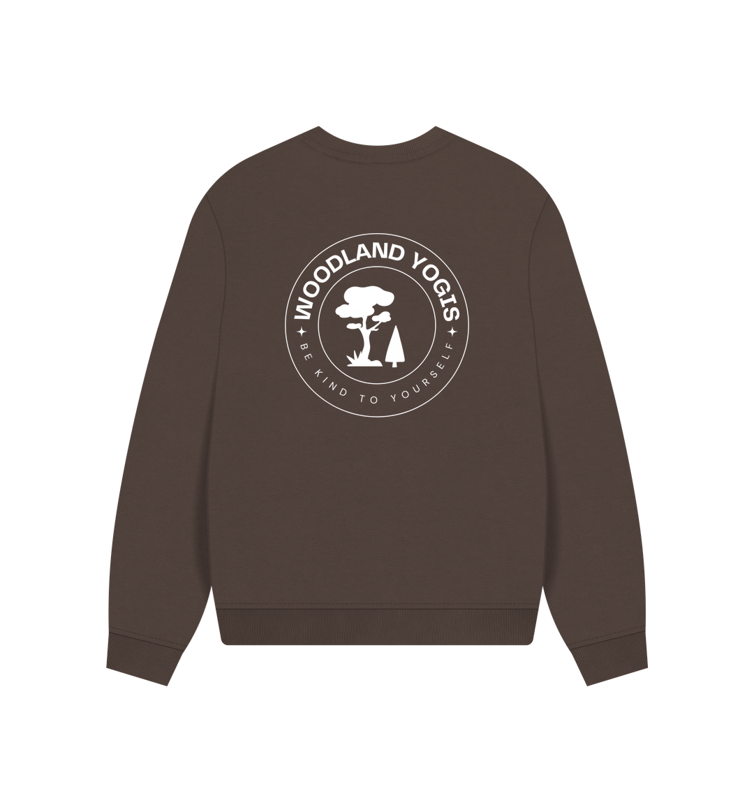 Oversized Kindness Jumper (White Lettering)