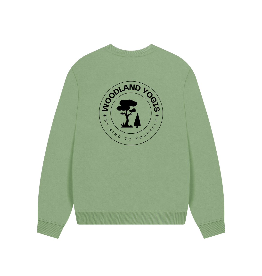 Oversized Kindness Jumper (Black Lettering)