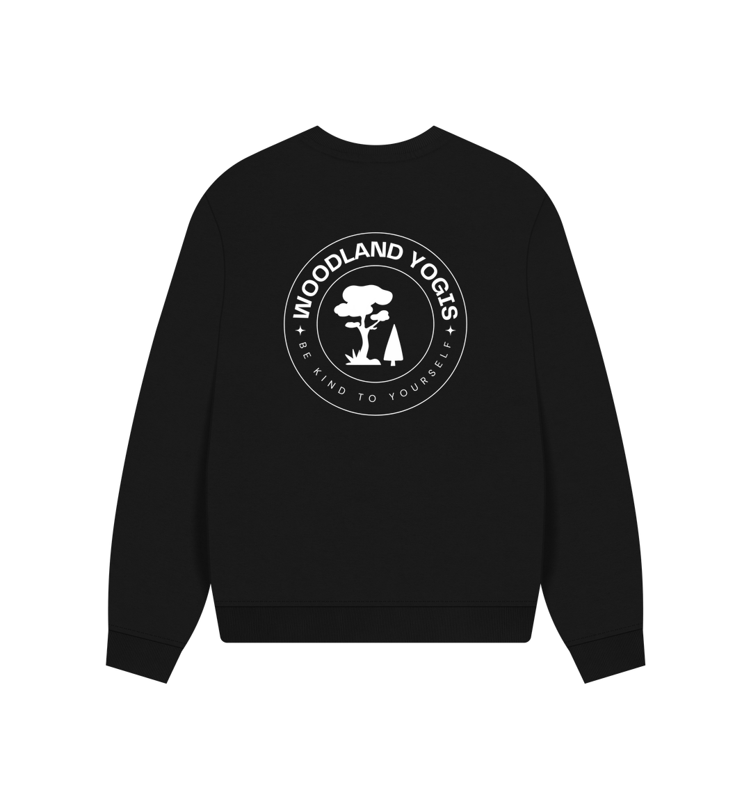 Oversized Kindness Jumper (White Lettering)