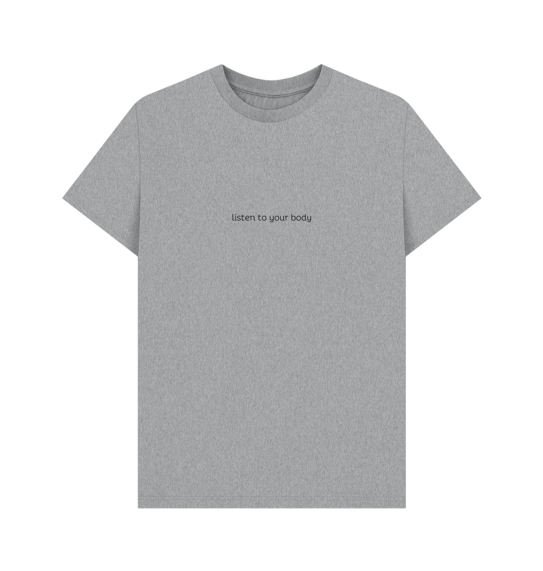 Athletic Grey Kindess Tee (Black Lettering)