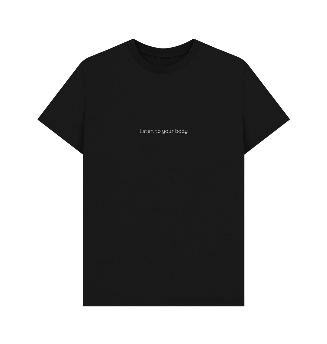 Black Kindness Tee (White Lettering)