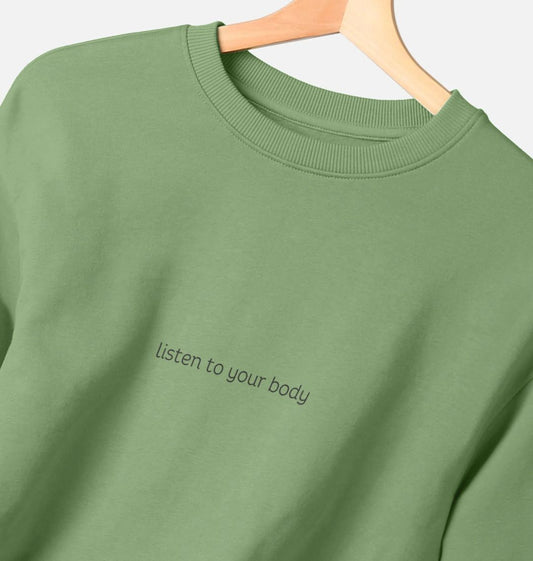 Oversized Kindness Jumper (Black Lettering)