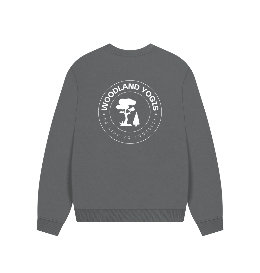 Oversized Kindness Jumper (White Lettering)