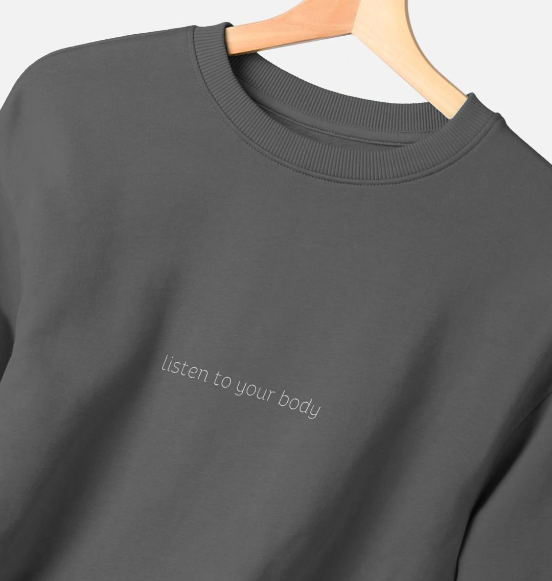 Oversized Kindness Jumper (White Lettering)